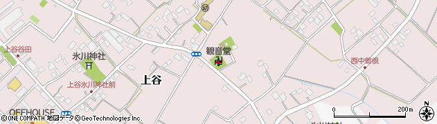 埼玉県鴻巣市上谷288周辺の地図