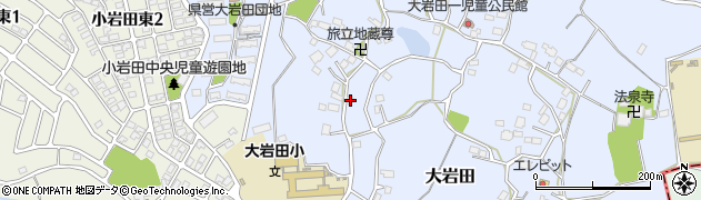 茨城県土浦市大岩田1835周辺の地図