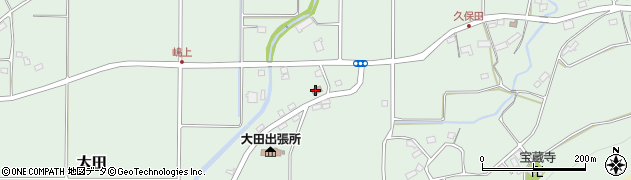 秩父大田郵便局周辺の地図
