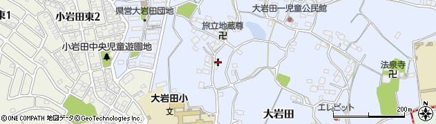 茨城県土浦市大岩田1834周辺の地図