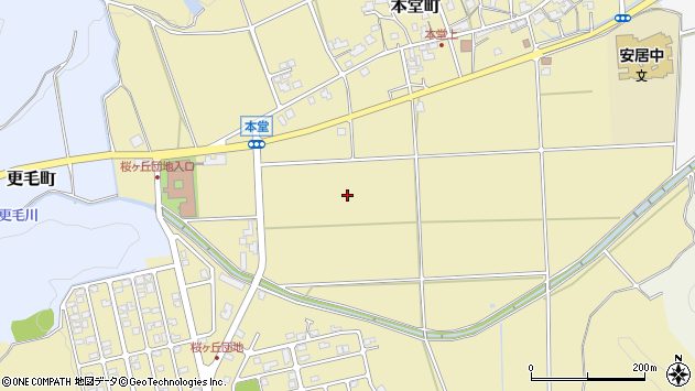 〒918-8076 福井県福井市本堂町の地図