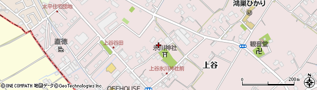 埼玉県鴻巣市上谷2274周辺の地図