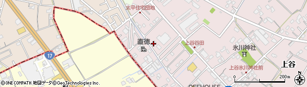 埼玉県鴻巣市上谷1884周辺の地図
