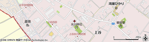 埼玉県鴻巣市上谷2266周辺の地図