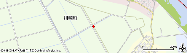 茨城県常総市川崎町周辺の地図