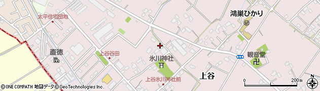 埼玉県鴻巣市上谷2267周辺の地図