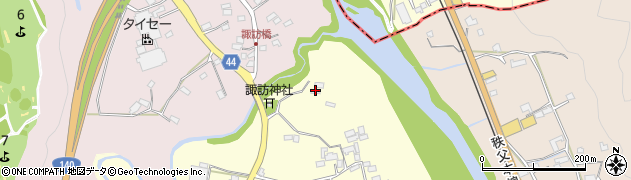 埼玉県秩父市蒔田15周辺の地図