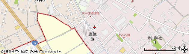 埼玉県鴻巣市上谷1892周辺の地図