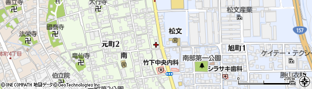 勝山元町郵便局 ＡＴＭ周辺の地図