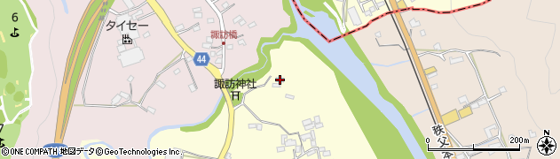 埼玉県秩父市蒔田3周辺の地図