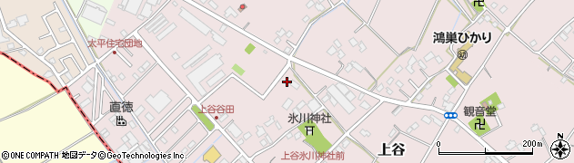 埼玉県鴻巣市上谷1907周辺の地図