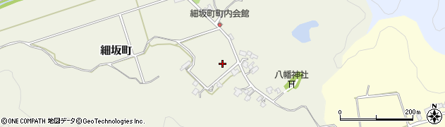 福井県福井市細坂町周辺の地図
