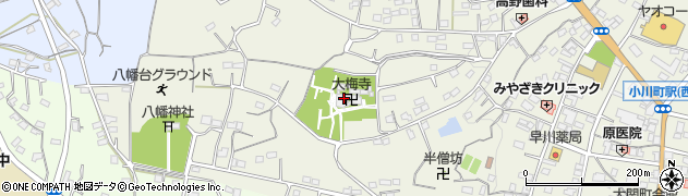 大梅寺周辺の地図