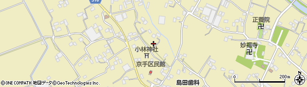 埼玉県久喜市菖蒲町小林周辺の地図