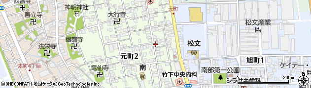 中村豆腐店周辺の地図