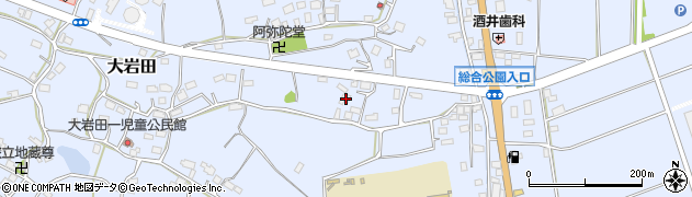 茨城県土浦市大岩田1427周辺の地図