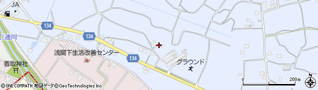茨城県常総市大生郷町1034-6周辺の地図