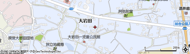 茨城県土浦市大岩田1722周辺の地図