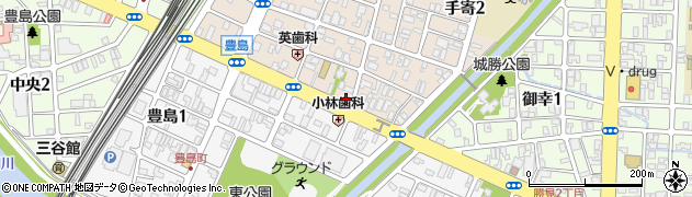 株式会社黒川クリーニング社　城の橋店周辺の地図