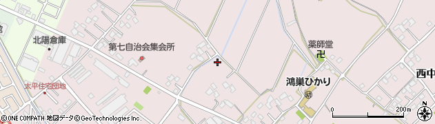 埼玉県鴻巣市上谷1468周辺の地図