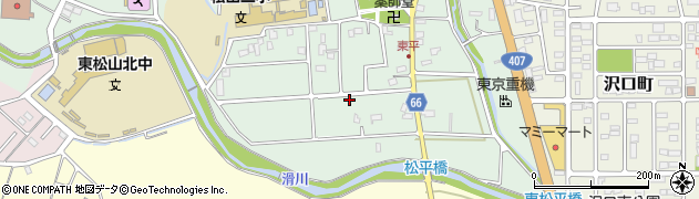 埼玉県東松山市東平473周辺の地図