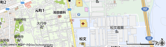 クスリのアオキ　勝山旭店周辺の地図