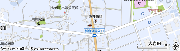 茨城県土浦市大岩田1299周辺の地図