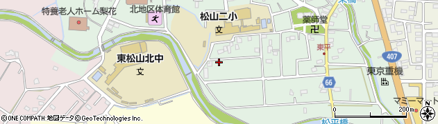 埼玉県東松山市東平506周辺の地図
