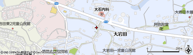 茨城県土浦市大岩田2167周辺の地図
