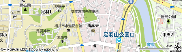顕本寺周辺の地図