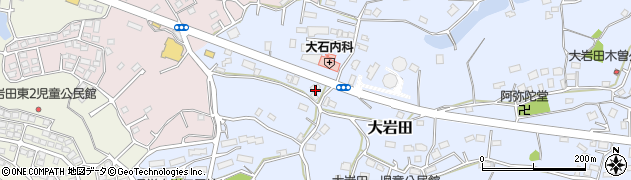 茨城県土浦市大岩田2469周辺の地図