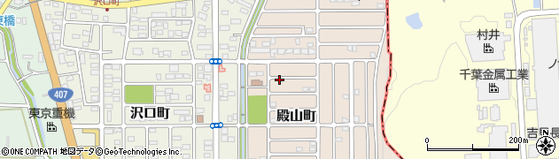 埼玉県東松山市殿山町周辺の地図