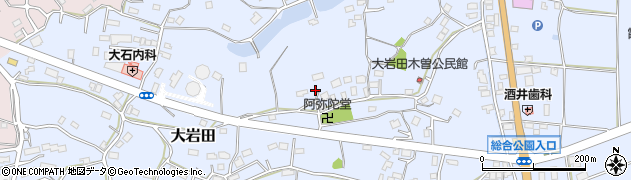 茨城県土浦市大岩田1536周辺の地図