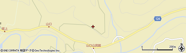 長野県北相木村（南佐久郡）山口周辺の地図