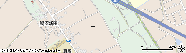 茨城県つくば市鍋沼新田周辺の地図