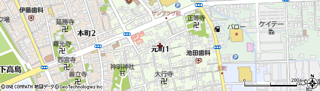 中村五市商店周辺の地図