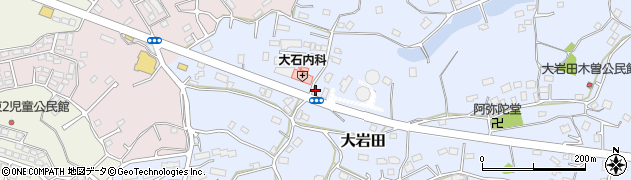 茨城県土浦市大岩田1768周辺の地図