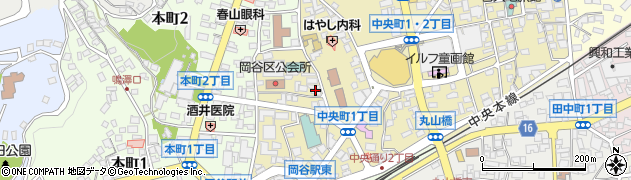 岡谷総郷周辺の地図