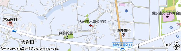 霞ケ浦総合公園　テニスコート施設管理事務所周辺の地図