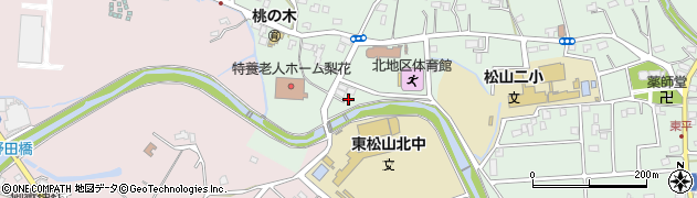 埼玉県東松山市東平572周辺の地図