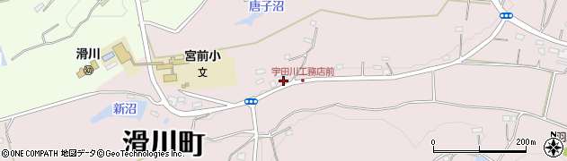 埼玉県比企郡滑川町羽尾2277周辺の地図