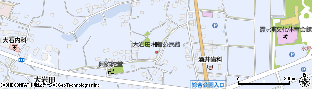 茨城県土浦市大岩田1499周辺の地図