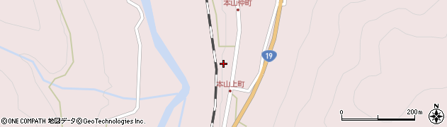 長野県塩尻市本山4891周辺の地図