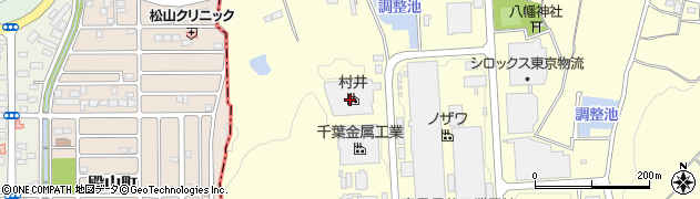 株式会社村井　中央研究所周辺の地図