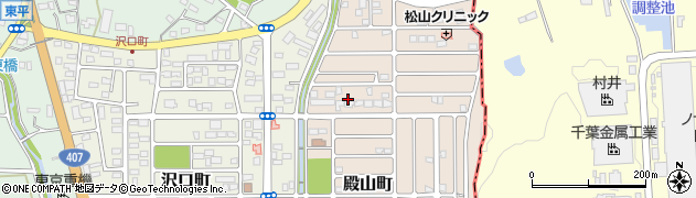 埼玉県東松山市殿山町26周辺の地図