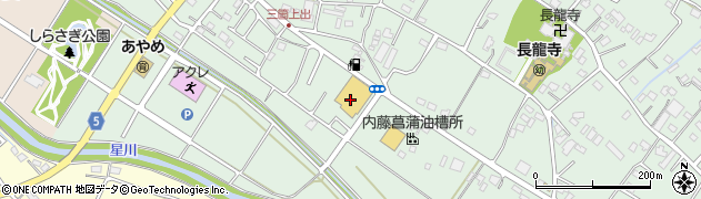 マミーマート菖蒲店周辺の地図