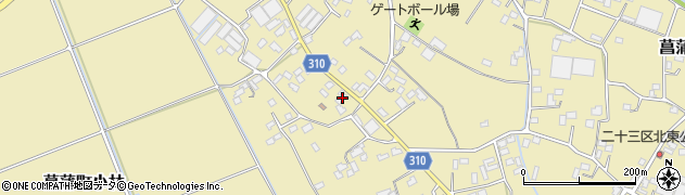 埼玉県久喜市菖蒲町小林2821周辺の地図