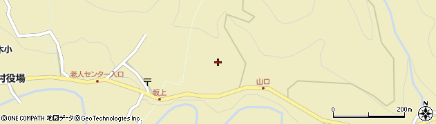 長野県南佐久郡北相木村中尾周辺の地図