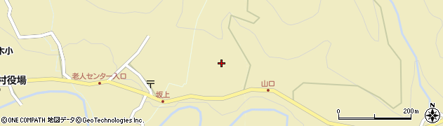 長野県北相木村（南佐久郡）中尾周辺の地図