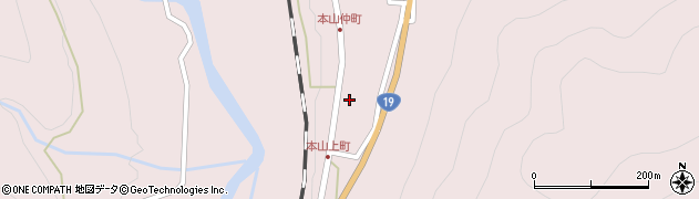 長野県塩尻市本山4999周辺の地図